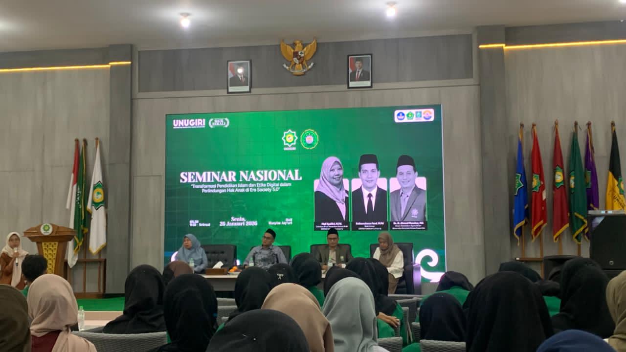 Partisipasi Prodi HKI UNUGIRI dalam Seminar Nasional STAINU Kotabumi Lampung tentang Transformasi Pendidikan Islam