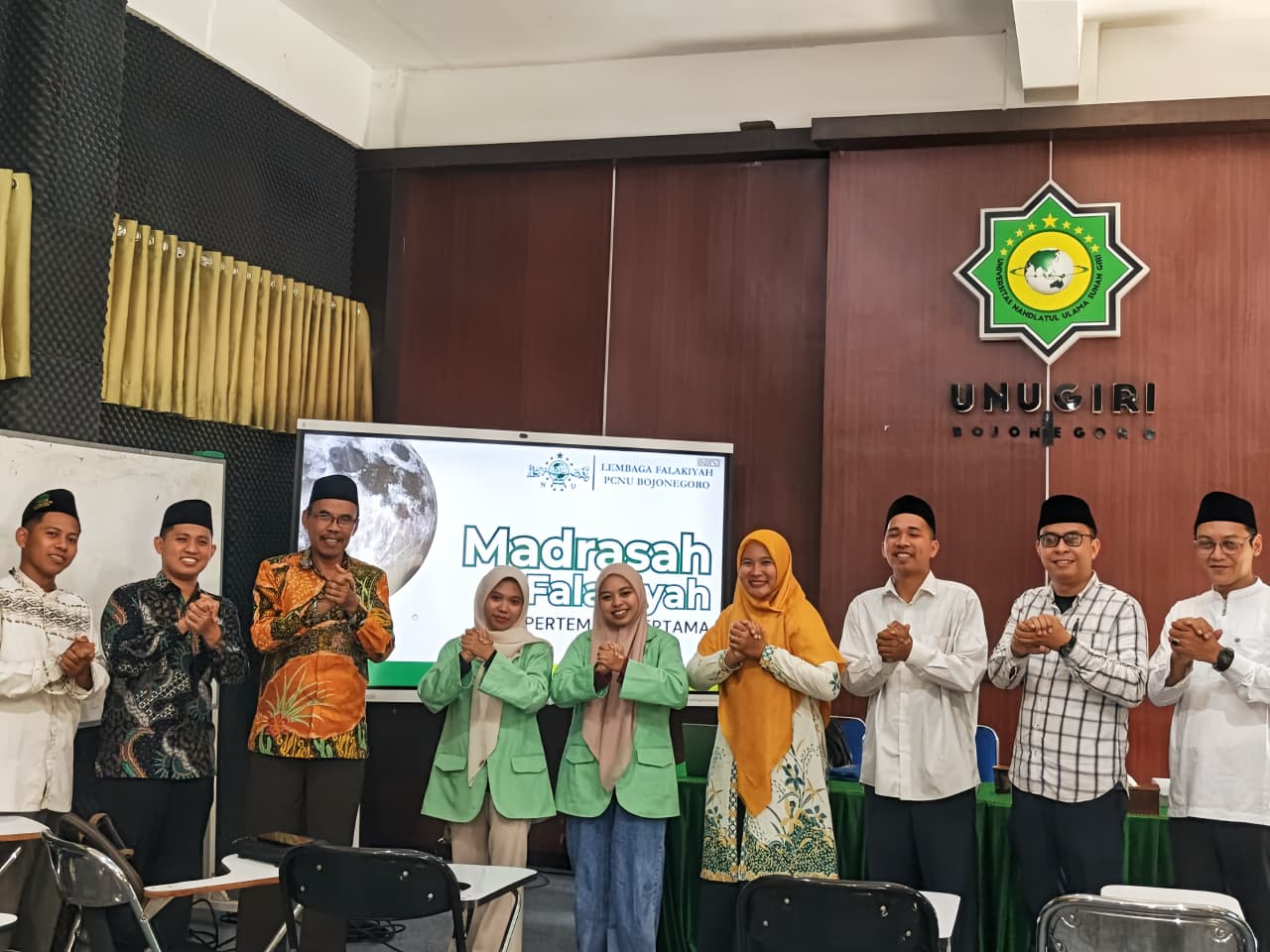 Delegasi Mahasiswa Prodi HKI, Mengikuti Acara Pelatihan Ilmu Falak LFNU Bojonegoro