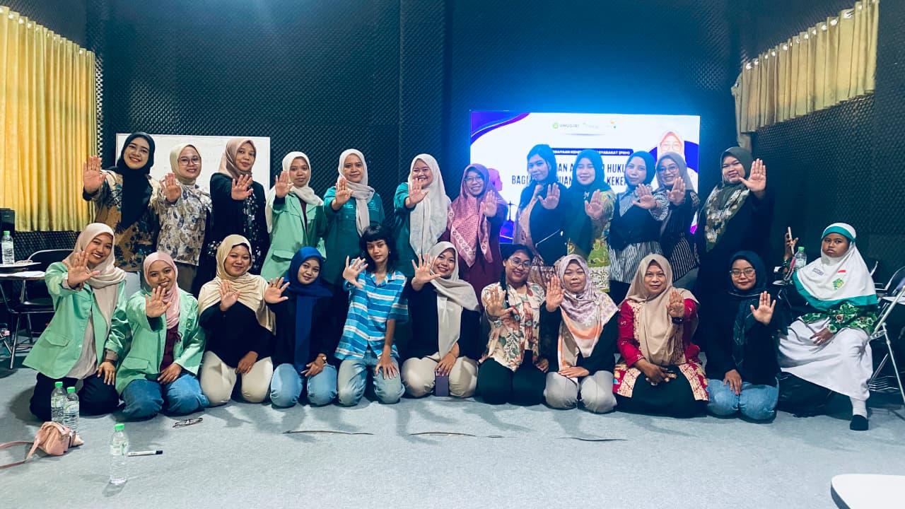 Penguatan Advokasi Hukum bagi Perempuan Korban Kekerasan, Mahasiswa HKI UNUGIRI Ikuti Diskusi Interaktif